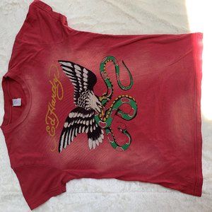 Ed Hardy Eagle & Snake Tee Size M